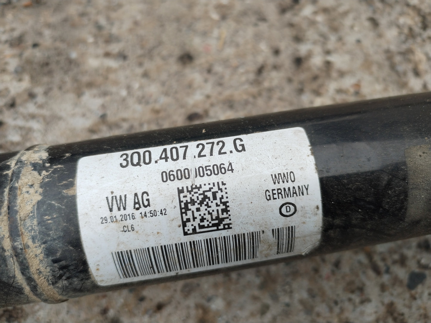 Drive shaft -VW AUDI SEAT SKODA