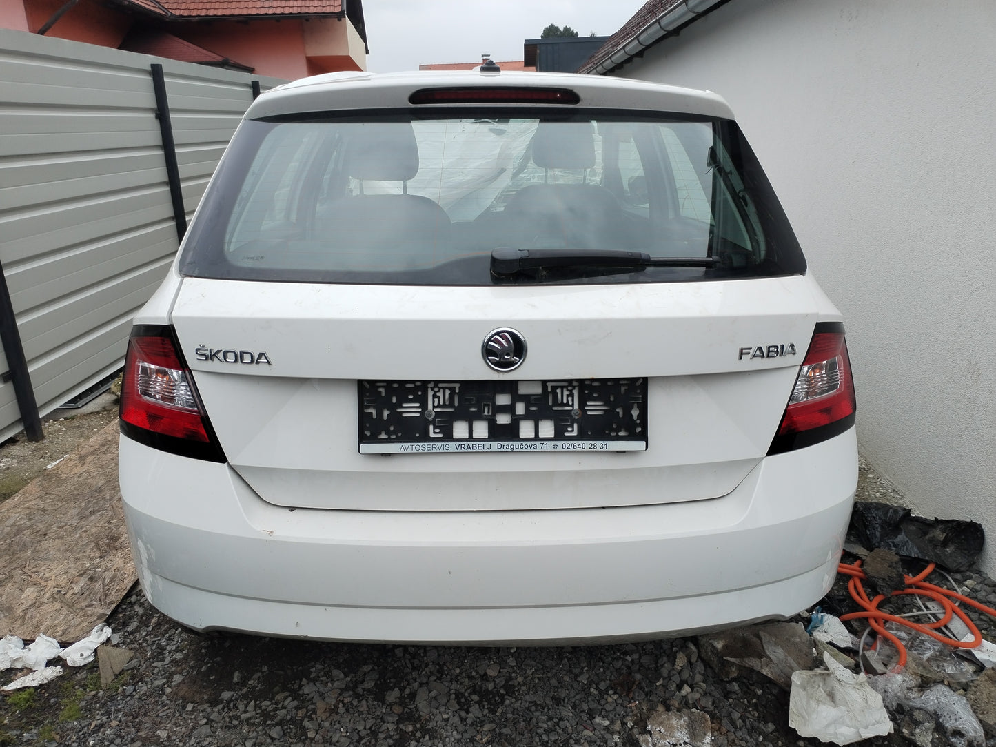 Luggage cover ŠKODA FABIA III