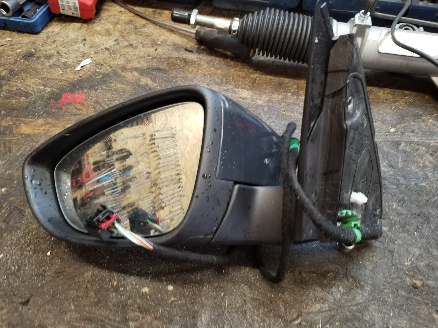 Left rear view mirror - VW PASSAT b7