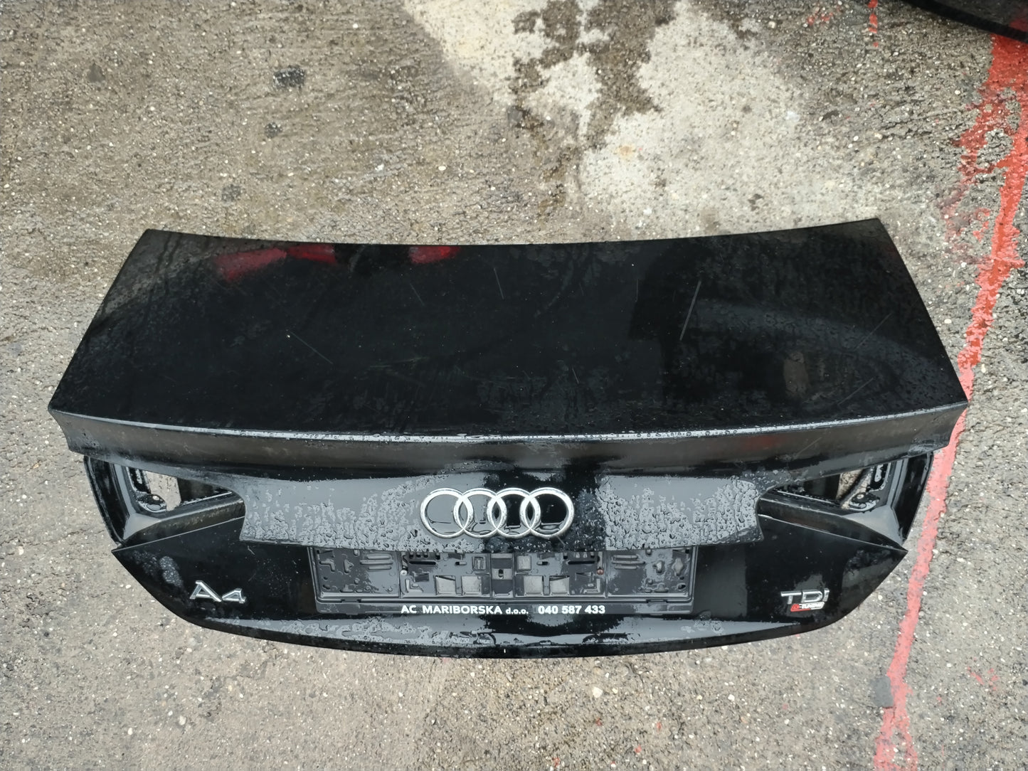 Luggage cover -AUDI A4 b8 Limo- Lift-