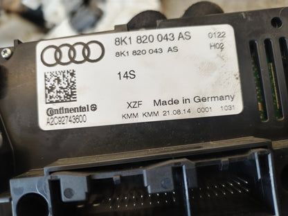 Climate control - AUDI A4 A5 Q5