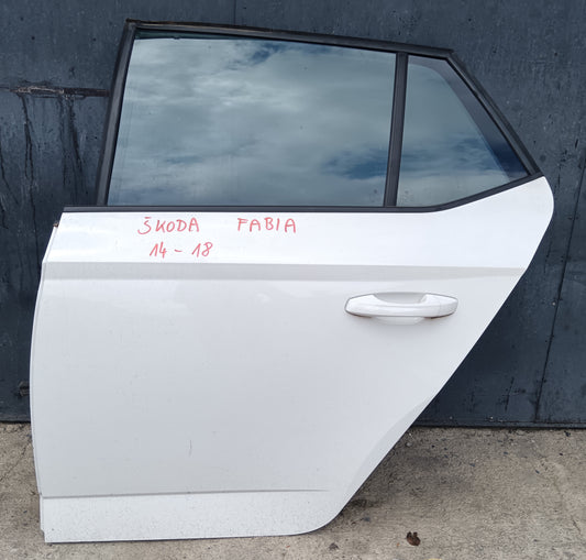 Rear left door -ŠKODA FABIA- III -2014-2018-