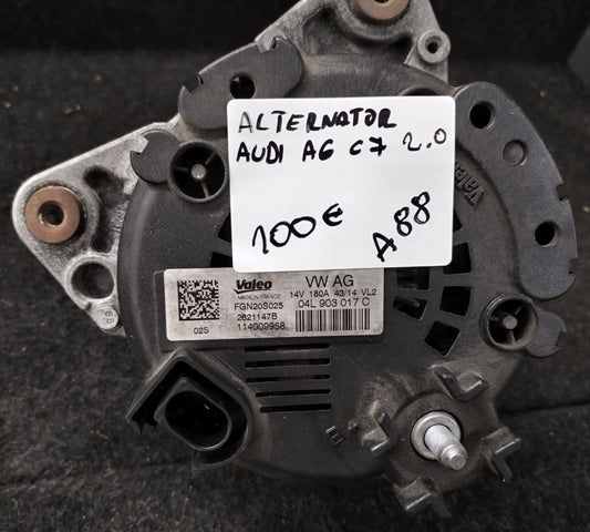 Alternator  AUDI A6 C7 2.0 TDI