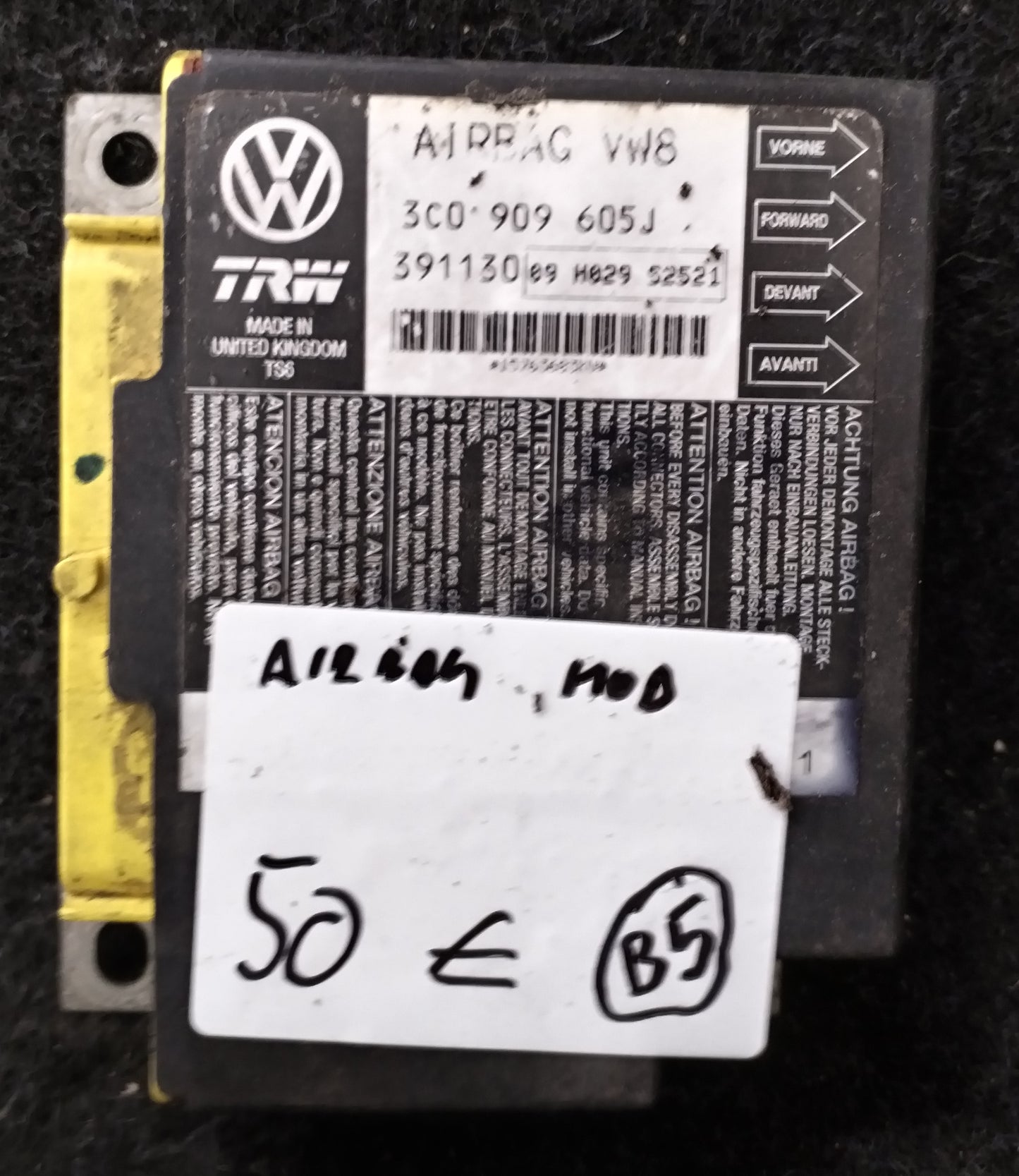 Airbag module VW PASSAT VARIANT 05-10