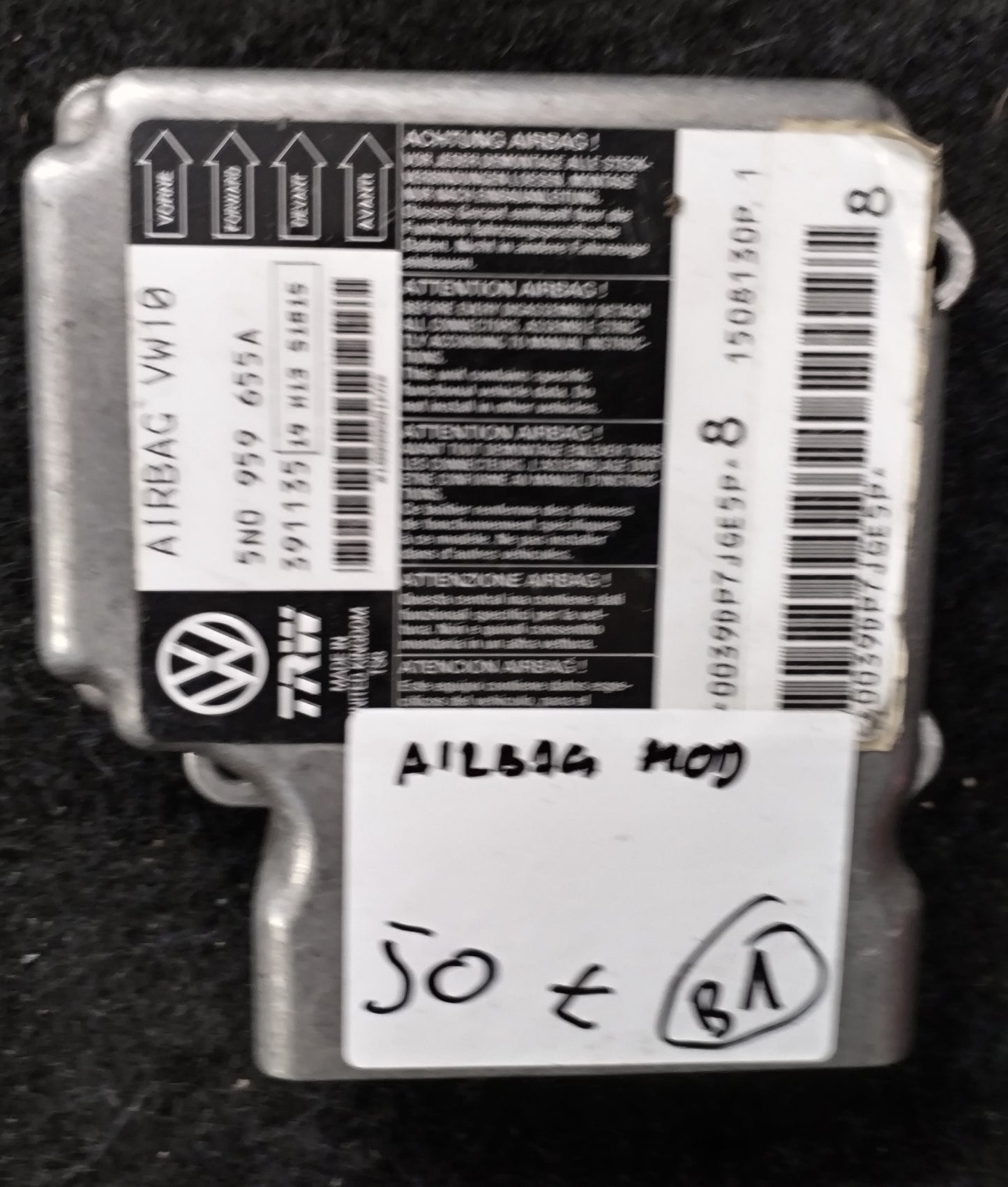 VW PASSAT B6 airbag module