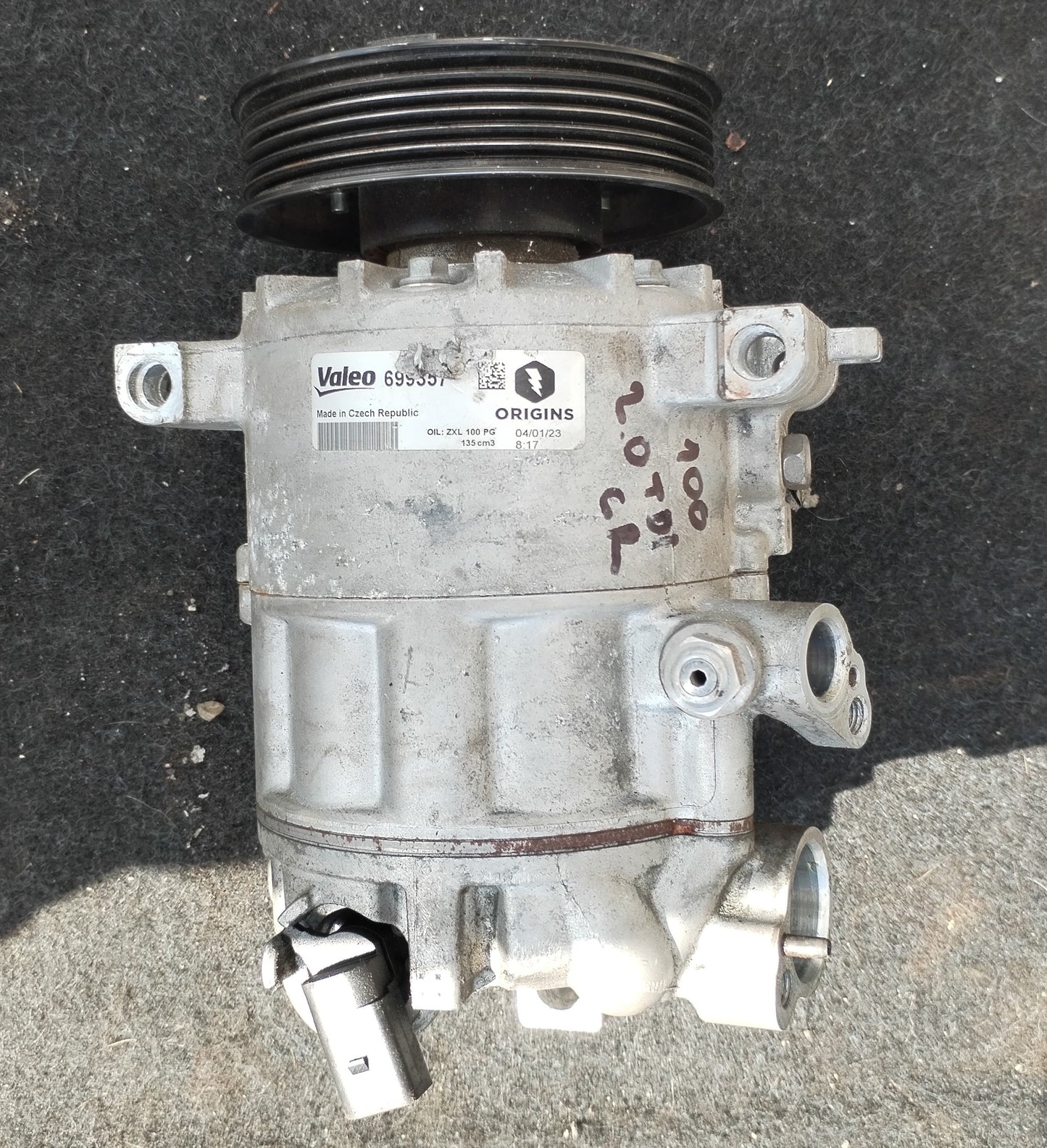 Air conditioning compressor VAG 2.0 TDI CR